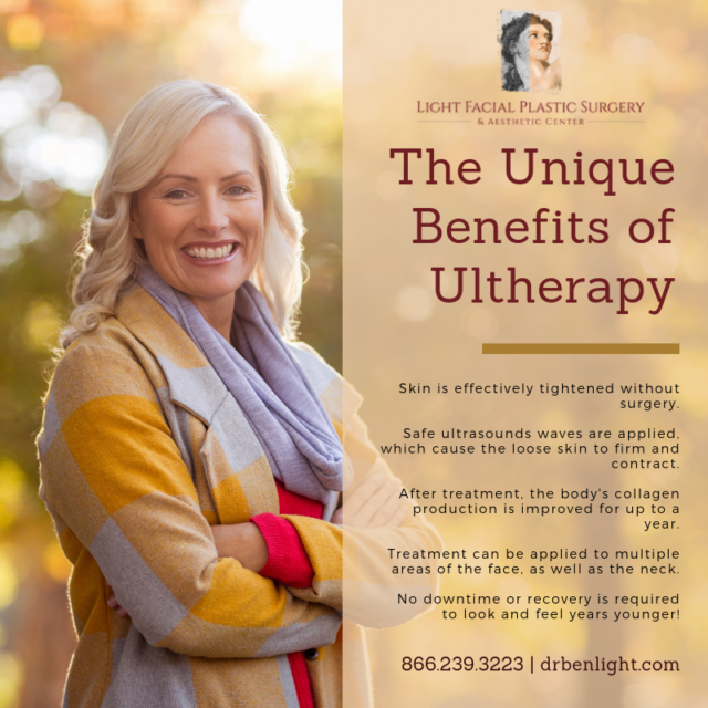 the unique benefits of Ultherapy