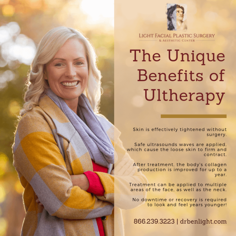 The unique benefits of Ultherapy